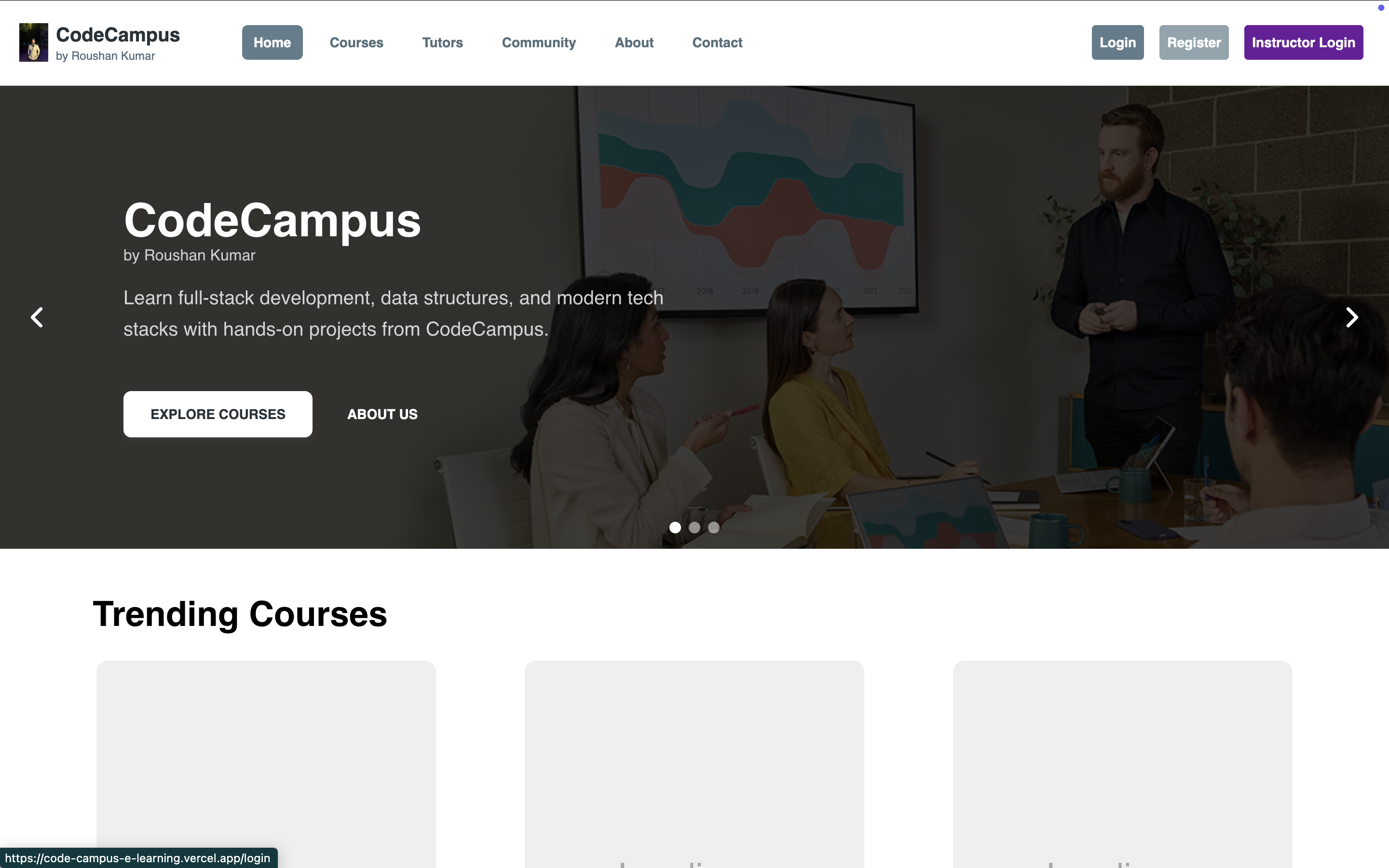 CodeCampus - Online Learning Platform